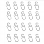 Plastikinės patvarios Užuolaidos Tvirtinimas Specialūs Užuolaidos Priedai Sieninis Žiedas Užuolaidų Kabliukai Stumdomas Kabliukas