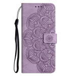 IPhone 14 Plus odinis dėklas, skirtas iPhone 14 11 12 13 Pro Max X Xr Xs 7 8 dėklams, Mandala atlenkiamas piniginės tipo galinis dangtelis su kortelių laikikliu iPhone 13 Mini raudona