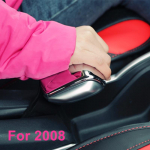 Skirta Peugeot 2008 2014~2018 Priedai Automobilio salono rankinio stabdžio skydelio dangtelio apdailos lipdukų apdaila