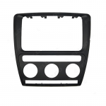 Skirta Skoda Octavia(2004~2010 m) Aksesuaras &bdquo;Double Din Radio Fascia&ldquo; su automatinio oro kondicionieriaus DVD grotuvo stereofoninio skydelio apdailos plok&scaron;tės rėmo dangteliu