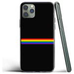 Gėjų lesbiečių LGBT Rainbow Pride silikoninis dėklas, skirtas Apple iPhone 12 Mini 11 Pro SE XS X XR Max 8 7 6S 6 Plus 5S Iphone 11