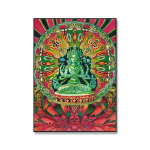 Graikų mitas deivė ragana pagonių sienų meno plakatas psichodelinis Bohemijos čigonų drobės tapybos spaudinys Namų dekoras miegamajam 21x30 No Frame