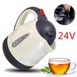 Auto 24V 1000ml Automobilinis virdulys Ne&scaron;iojamas vandens &scaron;ildytuvas Travel for Tea Coffee 304 Stainless Steel Larg