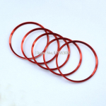 5 pcs Air outlet sticker/Instrument panel Air outlet decoration outside ring for Mercedes Benz A/B/GLA/CLA 2014-2018 brown