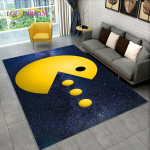 Pacman Retro Classics žaidimų žaidimų kilimėlis, kiliminis kilimėlis namų svetainei, vaikų miegamojo sofa, durų kilimėlis, neslystantis grindų kilimėlis 120cm x 160cm