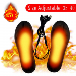 Inovatyvūs USB &scaron;ildomi batų vidpadžiai pėdoms &Scaron;ildomi kojinių pagalvėlė &Scaron;ildomi vidpadžiai Plaunami &scaron;ilti kilimėliai terminiai vidpadžiai Unisex XA231Q Size 35 to 40