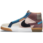Nike Zoom Blazer Mid Premium SB Mozaikos Paketas - Tamsiai Raudonos Unisex Sportbačiai Daugiaspalviai Rožinės-Oksfordo Ka&scaron;myro DA8854-600 36