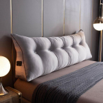 Modernus didelis atlo&scaron;as nuimamas juosmens pagalvė trikampė sofa pagalvėlė sofa Patogi prie lovos pagalvėlė pagalvės Dekoras Pradžia 180x20x50cm