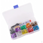 100pcs Car Standard Blade 2/3/5/7.5/10/15/20/25/30/35A + Test pen