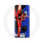 Coque pour Huawei p30 lite Formule 1 Fernando Alonso Pilote automobile F1 Rouge