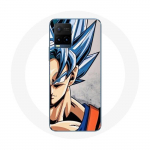 Dėklas, skirtas Vivo Y21s 2021 / Y21 2021 Anime Dragon Ball Goku mėlyniems plaukams