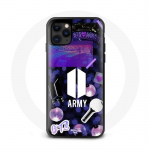 Coque pour Iphone 13 Bangtan Sonyeondan BTS Logo Army Bomb Lightstick