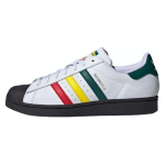 Adidas Superstar Rasta vyri&scaron;ki sportbačiai, balti, geltoni ir žali, IH3120 36