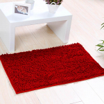 Laiptai Durys Grindų Kilimėliai Svetainė Tualetas Virtuvė Kilimėliai Neslystantis kilimas Vandenį sugeriantis vonios kilimėlis 40*60cm vyno raudonos spalvos