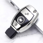 TPU automobilio rakto dėklo dangtelis, skirtas Mercedes Benz ABCE GL S GLA GLK CLS klasė AMG W204 W205 W212 W463 W176 nuotolinio rakto korpuso laikiklis