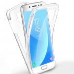 360&deg; viso dangčio silikoninis telefono dėklas, skirtas iPhone Samsung Huawei Honor Xiaomi Redmi OPPO OnePlus Anti Drop Clear hibridiniam kompiuteriui Hard Coque Honor 9X Russia