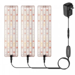 Viso spektro LED augalų auginimo &scaron;viesos lentų papildymo lemputė kambarinių augalų sodinukų augimui One Drag Three US Plug Cold Light