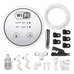 Wifi Sodo vandens laikmatis Mobilusis APP Control Garden Automatinis laistymo įrenginys Balkonas 2 nozzles set įvairiaspalvis