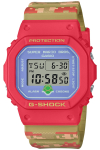 Casio G-Shock DW-5600SMB-4JR SuperMario Bros. Kolaboracija raudona