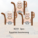 3 vnt Viduramžių Egipto kareiviai Statybiniai blokai Pilis Erelis Riteriai Figfures Ietis Žudikas lankas Ginklai Kardo karo plytos Žaislai
