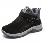 Nauji žieminiai aksominiai sniego batai moterims: Pastorintas ir trumpas, alpinizmo apačia su lipduku ir medvilniniu pamu&scaron;alu. Size 41