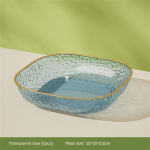 Eleganti&scaron;kas sausainių lėk&scaron;tės rinkinys Madinga vaisių lėk&scaron;tė Moderni svetainė Vaisių lėk&scaron;tė plastikinis padėklas namų dekoravimui Geriausiai parduodama tendencija 1pcs