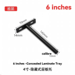 Sieninė lentyna, laikymo lentyna, nematoma slankioji lentyna Metaliniai laikikliai, patvarūs, paslėpti, atraminiai baldai, aparatinė įranga 1Pcs