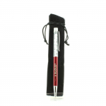 Pierres et Min&eacute;raux. Stylo min&eacute;raux Howlite des USA. Couleur Rouge Bordeaux.