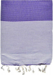 Serviette de Plage - PROMO LINGE - Coton - 200 x 100 cm - Violet