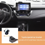 Automobilinis telefono laikiklis Toyota Camry, Corolla, Ralink, RAV4, Rongfang - Horizontalus ekranas, Tylus dizainas