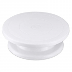 Neslystantis tortų dekoravimo besisukantis padėklas kepimui patiems