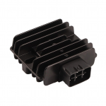 21066-0010 Motociklų priedai Rektifikatorius, skirtas Mule 600 Įtampos reguliatorius-rektifikatorius 21066‑0010 Tinka Mule 600/610/SX/KAF400 juoda