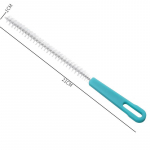 Lotoso &scaron;aknies valymo &scaron;epetys Nerūdijančio plieno nailoninis butelių &scaron;epetys giliam siaurų tarpų, &scaron;iaudelių ir daržovių valymui 1PCS