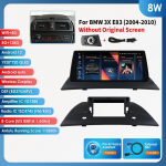 Ossuret Android 13 I&scaron;maniosios automobilio sistemos BMW X3 E83 (2004&ndash;2010 m) Be originalaus ekrano palaikymo TPMS Wireless Carplay Android Auto Bluetooth DVR 8W 8G 128G,AI