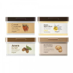 [Skin Food] Kasdienė kaukė 30 vnt. (4 tipai) / Morka, Bulvė Madekasosidas, Judža, Gilės Porų Peptidas Carrot Carotene 30p