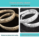 Greito deoksidavimo papuo&scaron;alų valymo priemonė auksui ir sidabrui - Buitinis valiklis 1 Bottle Jewelry Cleaner