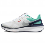 Nike Air Zoom Structure 25 Balti Skaidri Jade Moteri&scaron;ki sportbačiai Jade-Ice Light-Smoke-Grey DJ7884-102 36