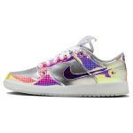 Nike Dunk Low SE Be True to Your DNA - Sidabriniai Unisex Kedai Metalinis Sidabro Baltas Daugiaspalvis FN8882-001 42.5 gray