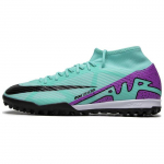 Nike Zoom Mercurial Superfly 9 Academy TF Peak Ready Pack Vyri&scaron;ki sportbačiai Mėlyni Hyper-Turquoise Juodi DJ5629-300 44.5