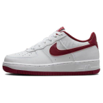 Nike Air Force 1 GS Balti Team Red Vaikams Sportbačiai FV5948-105 40