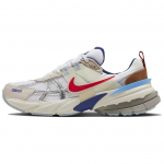 Nike V2K Run Metalinis Sidabrinis Raudonas Mėlynas Moteri&scaron;ki Sportbačiai Balti Fitness-Red Sail-White HF5724-061 35.5