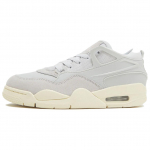Air Jordan 4 RM Grey Sail Moteri&scaron;ki kedai Light-Smoke-Grey Coconut-Milk FQ7940-001 35.5