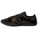 Wales Bonner x adidas Karintha Brown Blizgučiai Unisex Sportbačiai Juodi Core-Black Sidabriniai Metallic JR0259 37⅓