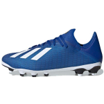 Adidas X 19.3 Apvalus priekis Suvarstomi Kompozitinė medžiaga MG Vyri&scaron;ki futbolo bateliai Mėlyni Balti EG1493 40