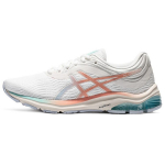 Asics Gel-Pulse 11 Patogus audinys Sintetinė oda Smūgius sugeriančios Patvarios žemos aulo Sportiniai bėgimo bateliai Moteri&scaron;kas sportbačio White Pink 1012B138-101 36
