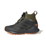 Adidas Fortatrail Apvalus priekis Suvarstomi Neslystantys Vidutinio auk&scaron;čio Vaikams Bėgimo Batai Vaikams Bėgimo Batai Juodi Žali G27562 29