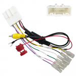 Daihatsu Originalus Galinės Kameros Keitiklis Komercinėi Navigacijai RCA 24 Pin Jungtis Vairo Mygtukai Automobilis