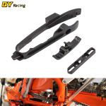 Motokroso grandinės kreipiklis, slankiklis, galinės &scaron;akės ir stabdžių žarnos laikiklis KTM SX SXF XC 690 ENDURO 690SMC 125 150 250 300 350 450 2018- Orange B