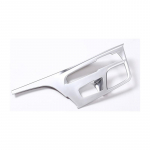 ABS Automobilio Centrinio Valdymo Pavarų Perjungimo Skydelio Apdailos Rėmas Blizgučių Dangtelis BMW 5 Serijos G30 G31 2018-2022 Automobilių Aksesuarai For Left Hand Drive sidabras