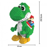 Super Mario Mini statybiniai kaladėlės Princesė Peach Bowser Yoshi Broliai Figūrėlės DIY Surinkimas Mini Kaladėlės Žaislai Kalėdinei Dovanai With Box